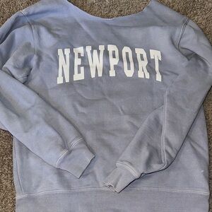 Newport Women's Blue Sweater Brandy Melville